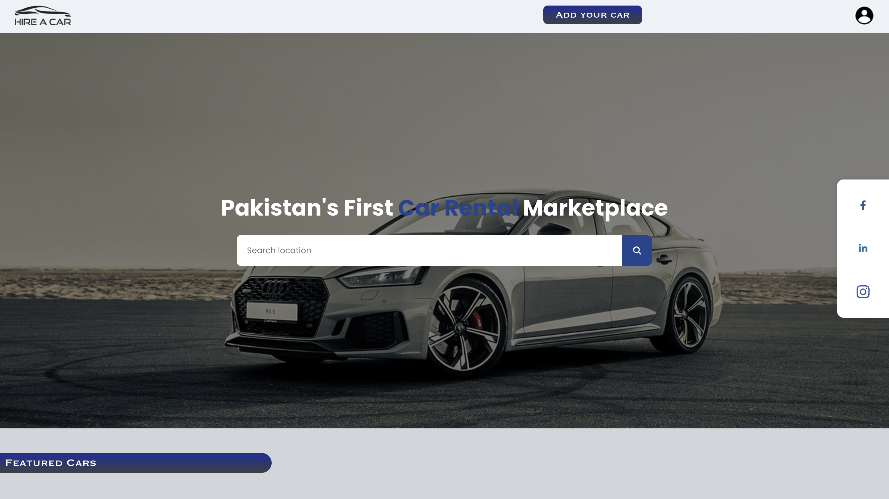 HireACar booking platform