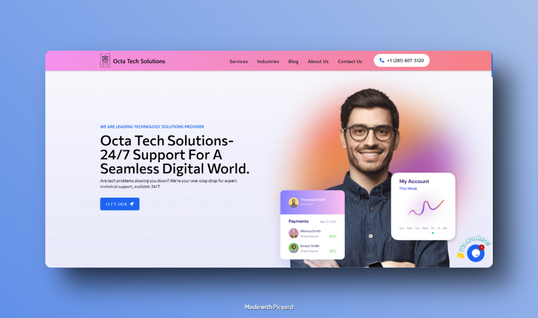 OctaTech website